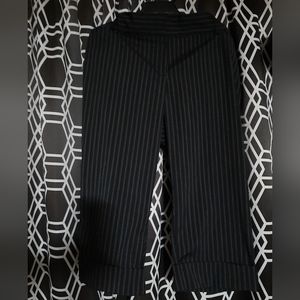 Cato black pinstripe trousers size 16